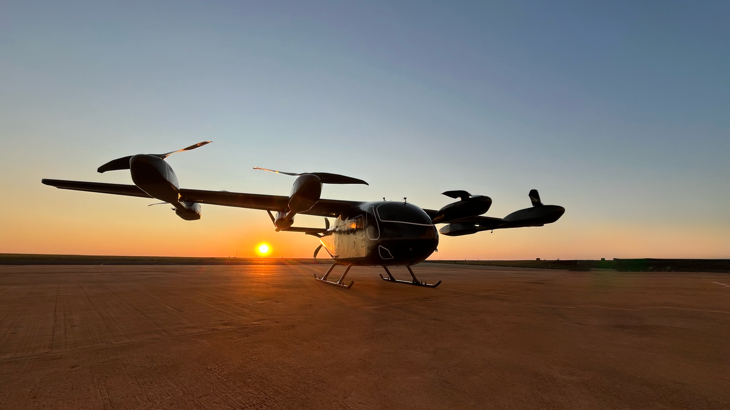 Eve Air Mobility eVTOL air taxi prototype